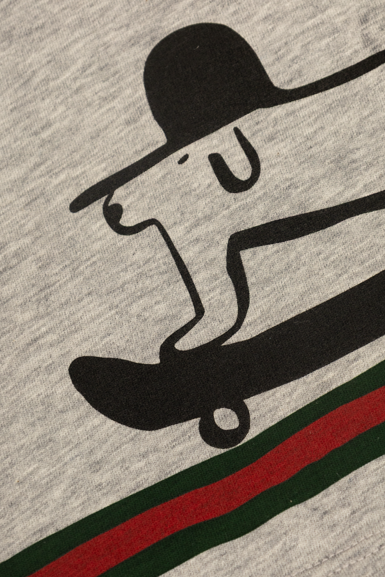 Grey T-shirt with print Gucci Kids - Vitkac Japan